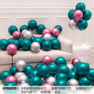Decoración de Globos Azules para Cumpleaños del Novio - Kit Completo de Fiesta Romántica - Image 36