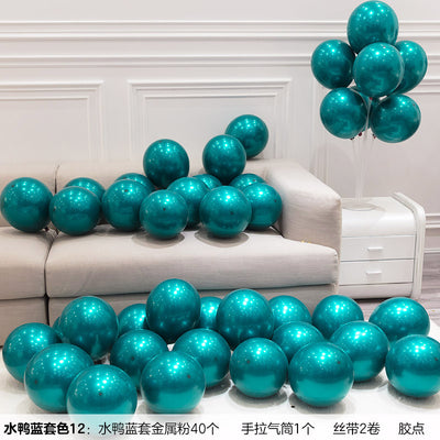 Decoración de Globos Azules para Cumpleaños del Novio - Kit Completo de Fiesta Romántica - Image 39