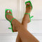 Sandalias Slip-On con Diseño Magic Color y Tiras Finas
