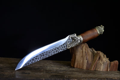 Cuchillo de Cocina Dragon Tiger con Hoja de Hielo Crack - Image 10