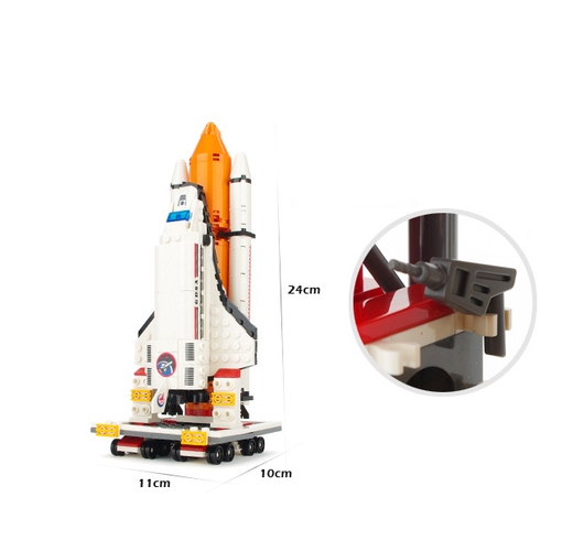 Puzzle de Transbordador Espacial - Bloques de Construcción para Niños - Image 10