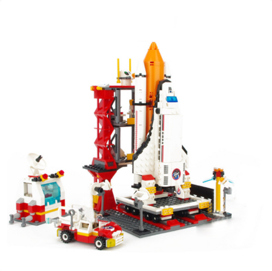 Puzzle de Transbordador Espacial - Bloques de Construcción para Niños