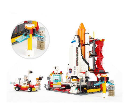 Puzzle de Transbordador Espacial - Bloques de Construcción para Niños - Image 5