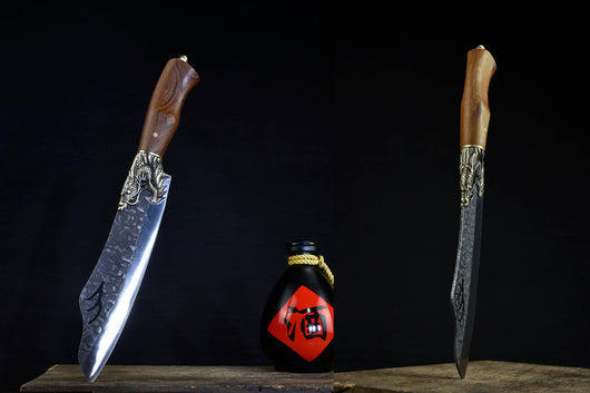 Cuchillo Deshuesador Fire Dragon con Mango de Palisandro - Image 3