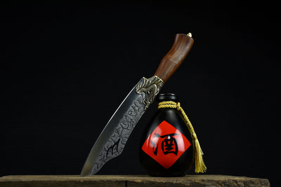 Cuchillo Deshuesador Fire Dragon con Mango de Palisandro - Image 5