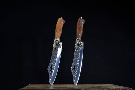 Cuchillo Deshuesador Fire Dragon con Mango de Palisandro - Image 4