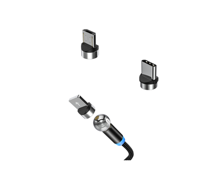 Cable de Carga Magnético 360° - Rotación Total Compatible - Image 12