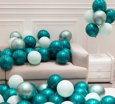 Decoración de Globos Azules para Cumpleaños del Novio - Kit Completo de Fiesta Romántica - Image 9