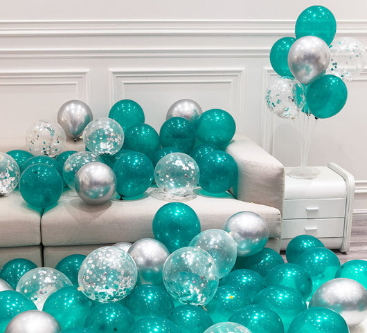 Decoración de Globos Azules para Cumpleaños del Novio - Kit Completo de Fiesta Romántica - Image 15