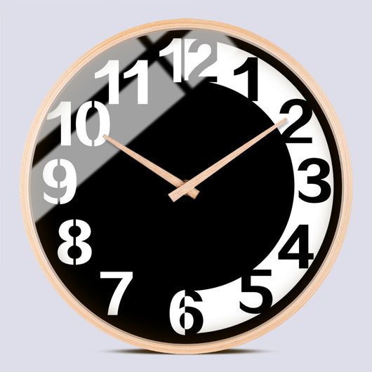 Reloj de Pared Nórdico Minimalista Blanco y Negro con Movimiento Silencioso - Image 21