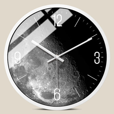 Reloj de Pared Nórdico Minimalista Blanco y Negro con Movimiento Silencioso - Image 10