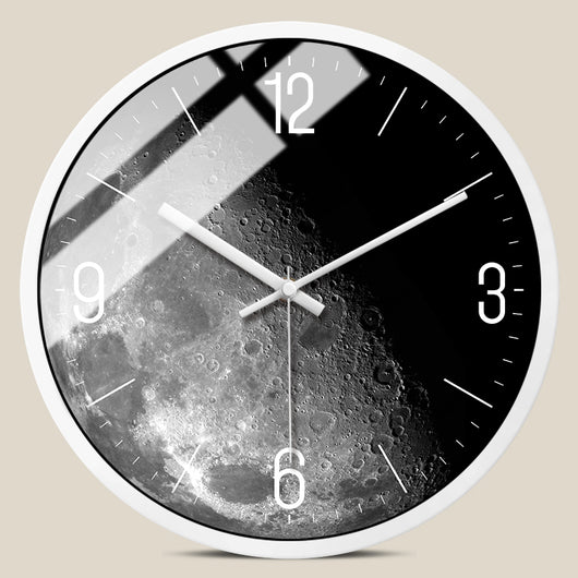Reloj de Pared Nórdico Minimalista Blanco y Negro con Movimiento Silencioso - Image 10