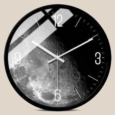 Reloj de Pared Nórdico Minimalista Blanco y Negro con Movimiento Silencioso - Image 11