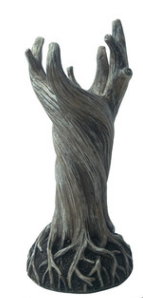 Jarrón Decorativo Tronco de Árbol en Resina - Decoración Artesanal para Sala - Image 5