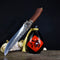 Cuchillo de Hueso Chilong con Mango de Caoba