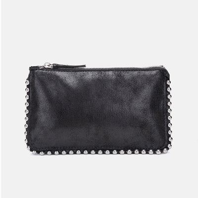 Bolso Cuadrado Pequeño para Mujer con Cuentas y Compartimento Billetera - Image 10