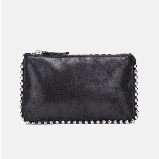 Bolso Cuadrado Pequeño para Mujer con Cuentas y Compartimento Billetera - Image 10