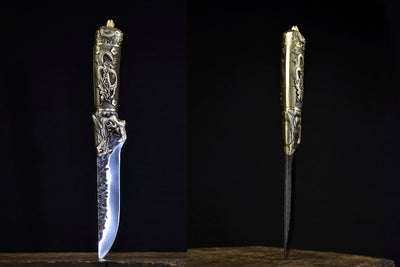 Cuchillo Deshuesador Mango Dragón - Image 3
