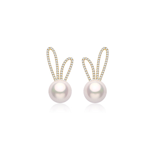 Aretes de Conejo Minimalista - Diseño Exclusivo Lujo Ligero - Image 2