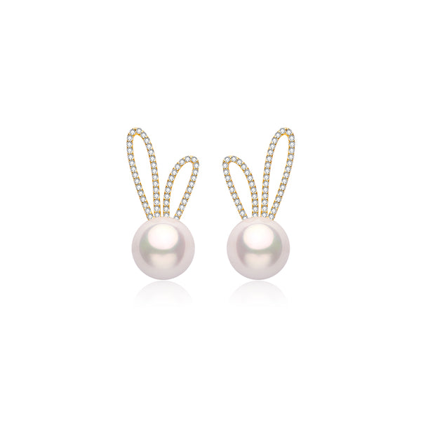 Aretes de Conejo Minimalista - Diseño Exclusivo Lujo Ligero - Image 2
