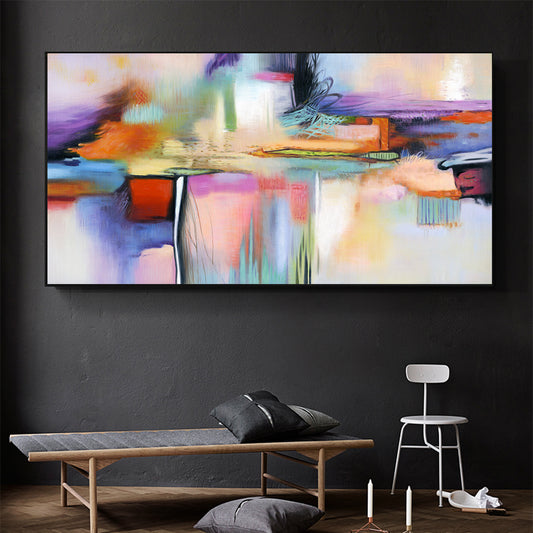Cuadro Abstracto en Lienzo para Sala de Estar - Arte Moderno sin Marco - Image 2