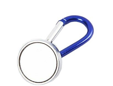 Mosquetón Magnético con Anillo de Neodimio y Borde Azul - Image 8