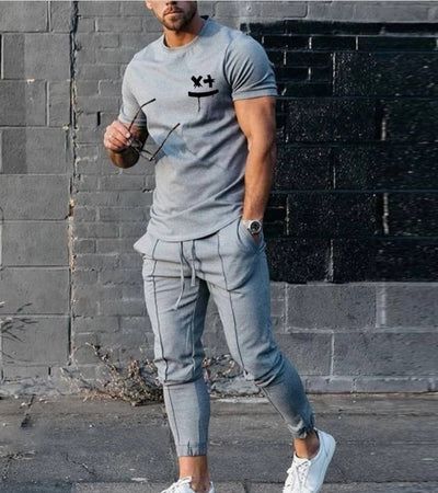 Conjunto Deportivo de Playera Manga Corta para Hombre - Image 5