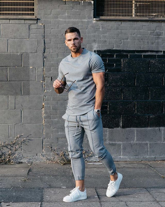 Conjunto Deportivo de Playera Manga Corta para Hombre - Image 4