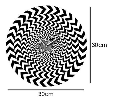 Reloj de Pared con Ilusión Óptica Brillante - Image 7