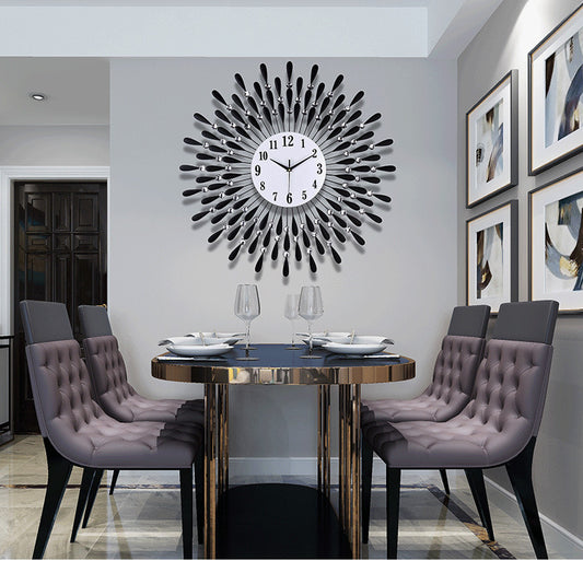 Reloj de Pared Artesanal en Hierro Forjado - Decoración Vintage