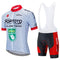 Conjunto de Ciclismo con Jersey de Manga Corta y Babero