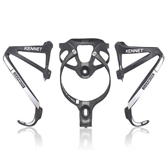 Suportes de Caramanhola de Fibra de Carbono Ultraleves - Conjunto de 2 Peças para Bicicleta