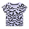 Camiseta de Algodón Tejido Manga Corta para Bebé