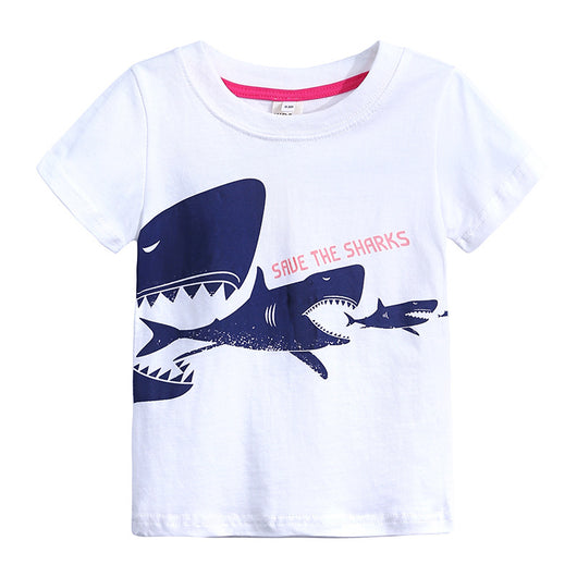 Camiseta de Algodón Tejido Manga Corta para Bebé - Image 4