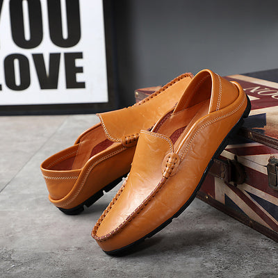 Zapatos Casuales Talla Grande de Cuero Genuino Transpirables - Image 9