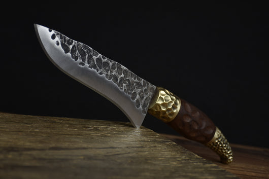 Cuchillo de Caza Simon Leopard con Hueso - Image 5