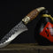 Cuchillo de Caza Simon Leopard con Hueso