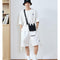 Bolsa Mensajera Cadena Estilo Japonés Dark - Unisex Minimalista