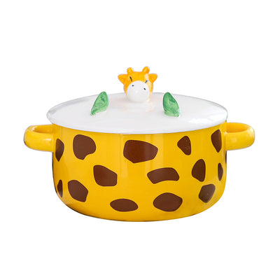 Tazón de Cerámica para Fideos Instantáneos con Diseño Animal - Image 16