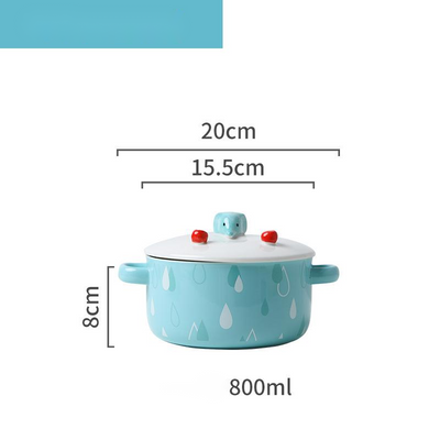 Tazón de Cerámica para Fideos Instantáneos con Diseño Animal - Image 18