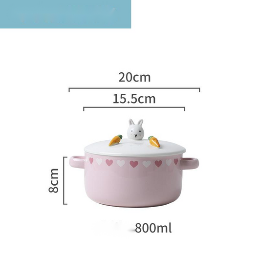 Tazón de Cerámica para Fideos Instantáneos con Diseño Animal - Image 19