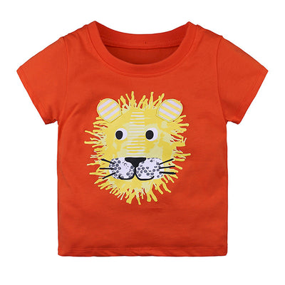 Camiseta de Algodón Tejido Manga Corta para Bebé - Image 5