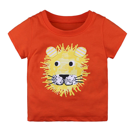 Camiseta de Algodón Tejido Manga Corta para Bebé - Image 5