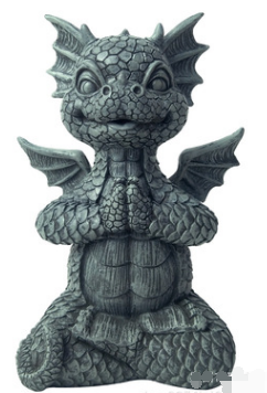 Estatua Dragón de Resina para Jardín - Decoración Exterior e Interior - Image 5
