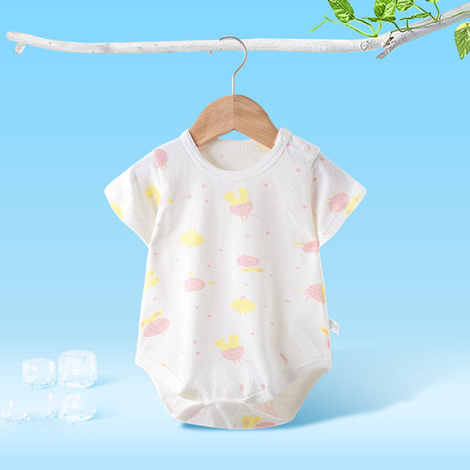 Enterizo Triangular para Bebé Niña - Jumpsuit Ligero Verano Recién Nacido - Image 8