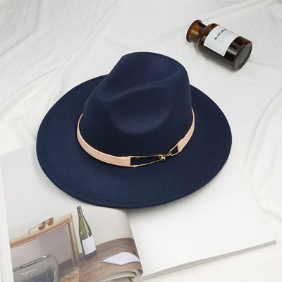 Gorro de Lana con Visera Plana y Hebilla Metálica - Image 15