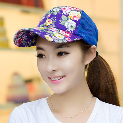 Gorra de Béisbol Unisex con Malla Floral - Transpirable y Ajustable - Image 7