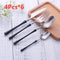 2 Piezas Tea Spoon Dorado