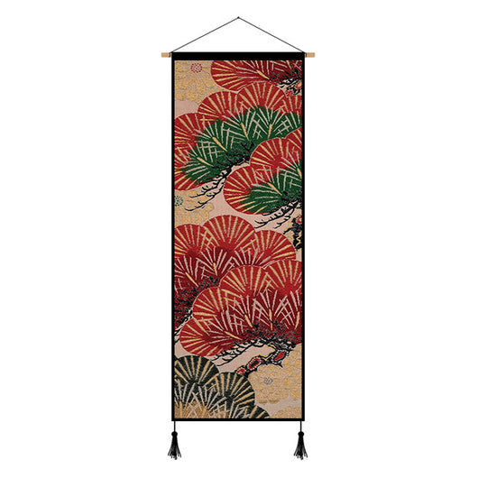 Tapiz Colgante Estilo Japonés con Grúa para Sala de Estar - Image 9