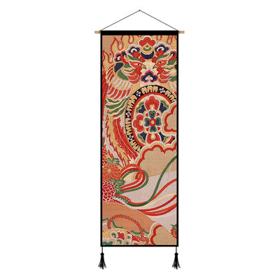 Tapiz Colgante Estilo Japonés con Grúa para Sala de Estar - Image 11